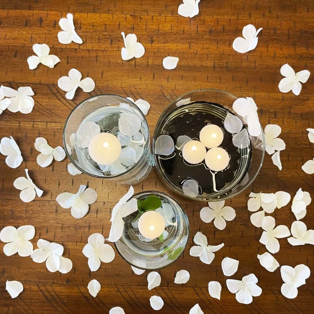 20 Pack | Tealight Candles Unscented For Home Decor, Weddings and Valentines Day